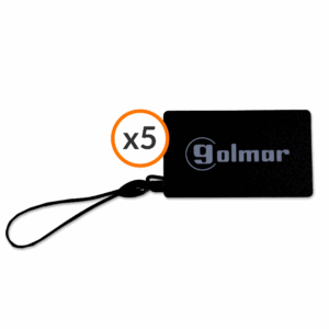 Kit 5 tarjetas CARDSET/5 G2+ 50x30mm Golmar 12240460