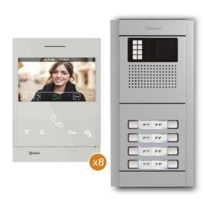 Kit edificio video N5208/ART 4 XLite 8P Golmar 12415208