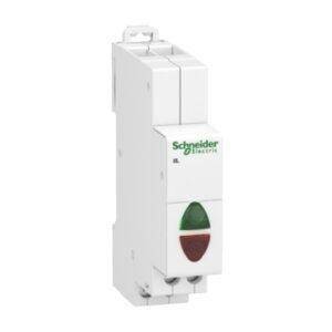 Schneider A9E18325 Piloto iIL doble verde/Rojo