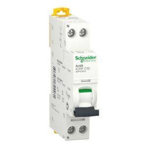 Schneider A9P53632 IC40F 1P+N 32A C 6kA Mini (DPN)