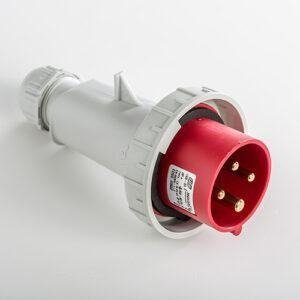 Clavija aérea IP66-IP67 3P+T 400V 16A 6H