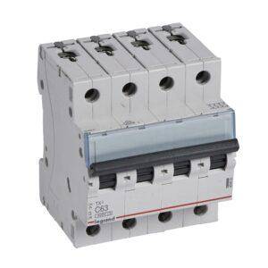Legrand TX3 6KA C 4P 63A