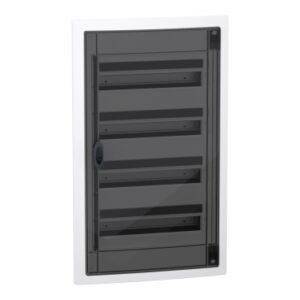 4 Filas 18 Módulos Empotrar Puerta Ahumada Envolvente modular PrismaSeT XS