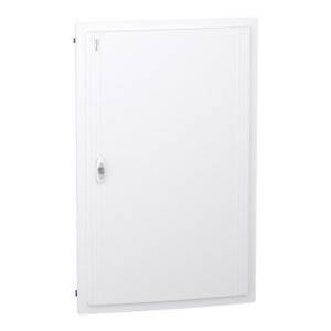 5 Filas 24 Módulos Empotrar Puerta Blanca Envolvente modular PrismaSeT XS