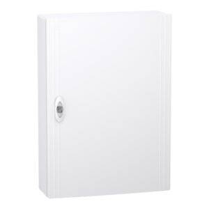 3 Filas 18 Módulos Superficie Puerta Blanca Envolvente modular PrismaSeT XS