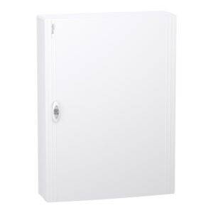 4 Filas 24 Módulos Superficie Puerta Blanca Envolvente modular PrismaSeT XS