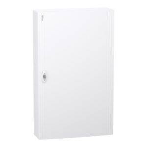 5 Filas 24 Módulos Superficie Puerta Blanca Envolvente modular PrismaSeT XS