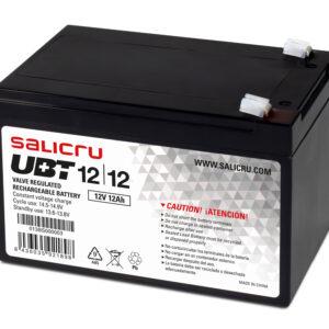 Salicru batería agm recargable ubt12/12 12v 12ah