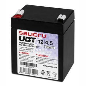 Salicru batería agm recargable ubt12/4,5 12v 4,5ah