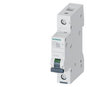 Siemens Interruptor Automático 5SL6150-7 PIA 1P 50A 6/6kA C