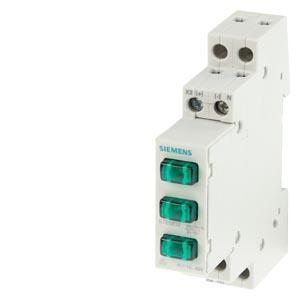 Siemens  5TE5802 piloto LUM.230V Verde
