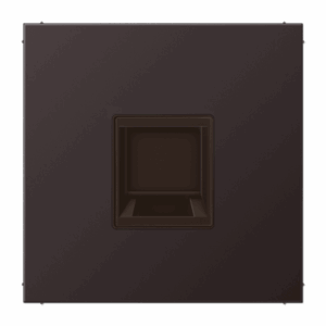 Jung Placa Mod.Jack-Rad. 1 toma LS dark