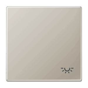 Jung Tecla c/simb. luz LS acero
