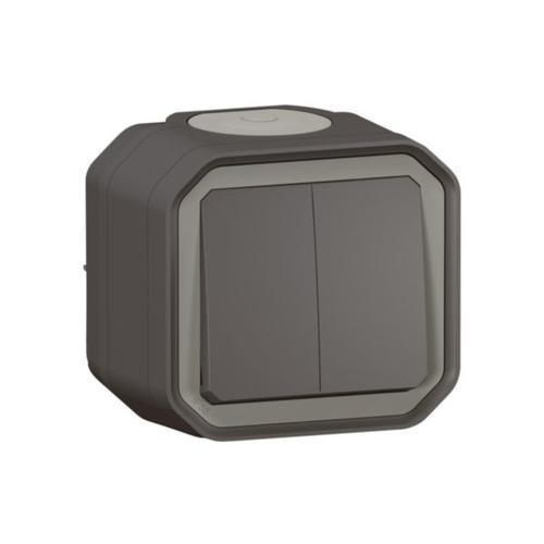 Legrand PL-MBL 2X2P+T AUT VER GRIS - El Corte Eléctrico