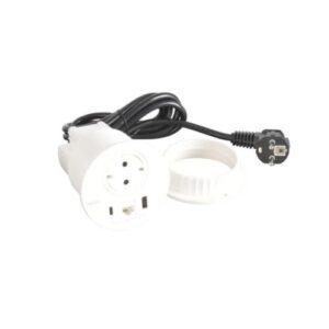Legrand IN-DISQ80 SCH+USB+RJC6U BL 2M