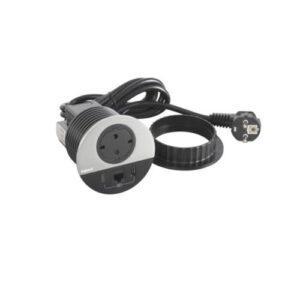 Legrand IN-DISQ80 SCH+USB+C6U NE-MT 2M