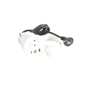 Legrand IN-DISQ80 SCH+USB+SAL BL 2M