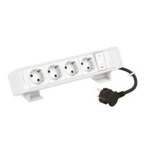 Legrand IN-ONDESK 4X2P+T +INTERR BL 2M