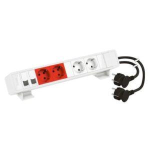 Legrand IN-ONDESK 2TO NG+2TO ROJ+2RJ B