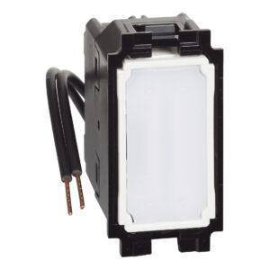 Legrand LN-CRUZ 1P 10AX 1M LED BLAN