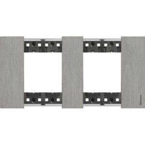 Legrand LN-PLACA 2X2M ACERO