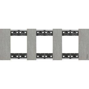 Legrand LN-PLACA 2X3M ACERO