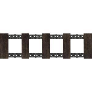 Legrand LN-PLACA 2X4M NOGAL
