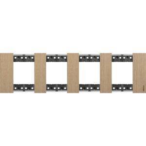 Legrand LN-PLACA 2X4M ROBLE