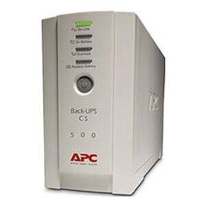 SAI Schneider APC Back-UPS BK500EI 0,5 kVA 300 W · protección eléctrica profesional