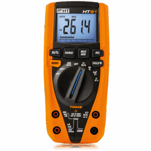 HT HT61 TRMS Multímetro digital TRMS profesional CATIV completo
