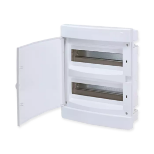 Caja modular Hyundai Electric IP40 para protecciones eléctricas Empotr. po. 2f 24 mod ip40 - U24-CW