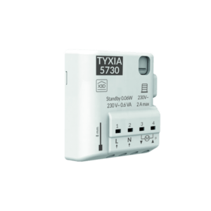 Delta Dore Receptor micromódulo TYXIA 5730 para persianas motorizadas función Subida/Bajada/Paro