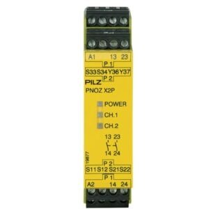 Relé de seguridad Pilz PNOZ X2P 24VAC/DC 2n/o