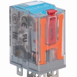 Relé miniatura de potencia Releco 2 contactos 230V CA