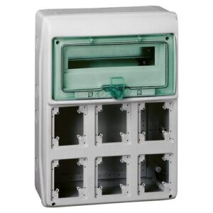 Schneider 13181 Cofre KAEDRA 12 + 1 módulo 6 abertura 90x100