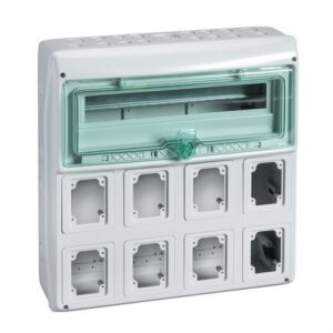 Schneider 13182 Cofre KAEDRA 18 + 1 módulo 8 abertura 90x100