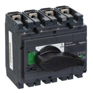 Schneider 31103 Interruptor INTERPACT INS250-200A 4P estándar