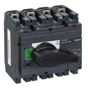 Schneider 31105 Interruptor INTERPACT INS250-160A 4P estándar