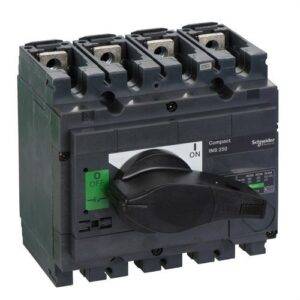Schneider 31107 Interruptor INTERPACT INS250 4P estándar