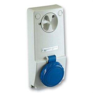 Schneider 82081 Base empotrar interruptor bloqueo 16A 2P+TT 200-250V