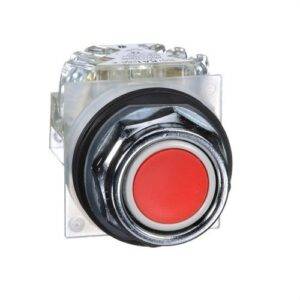 Schneider 9001KR1RH13 Pulsador impulso rasante tipo 9001K rojo
