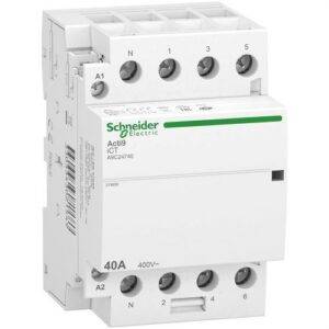 Schneider A9C24740 Contactor iCT 40A 4NA LED