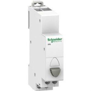 Schneider A9E18032 Pulsador simple IPB 1 NA gris