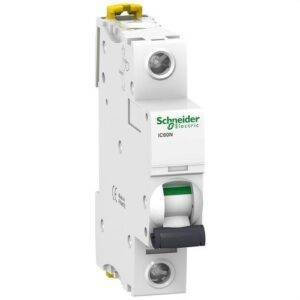 Schneider A9F74101 Interruptor automático magnetotérmico iC60N 1P 1A