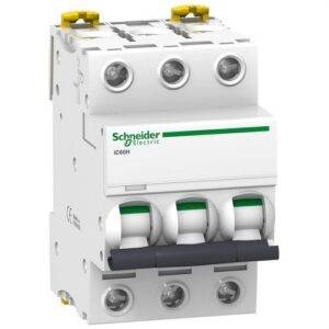 Schneider A9F89340 Interruptor automático magnetotérmico iC60H 3P 40A