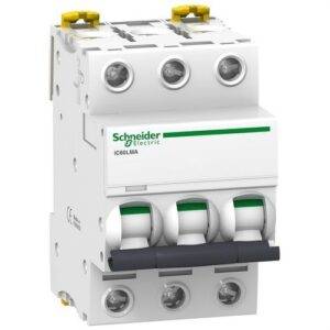 Schneider A9F90382 Interruptor magnetotérmico iC60LMA 3P 12,5A