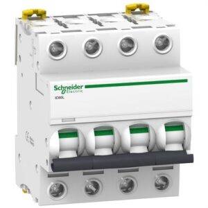 Schneider A9F94440 Interruptor automático magnetotérmico iC60L 4P 40A