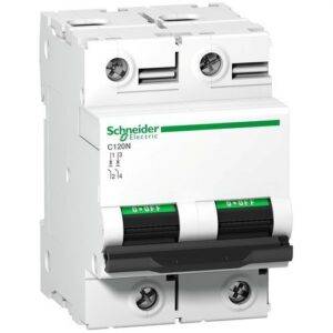 Schneider A9N18361 Interruptor automático magnetotérmico C120N 2P 80A