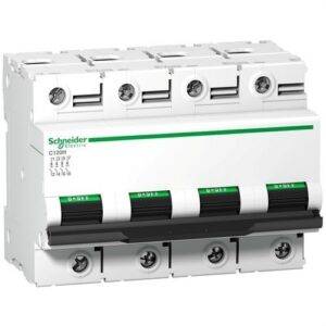 Schneider A9N18480 Interruptor automático magnetotérmico C120H 4P