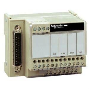 Schneider ABE7CPA21 Base distribución 4 vías salida analógica PREMIUM